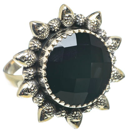 Black Onyx Rings handcrafted by Ana Silver Co - RING66827
