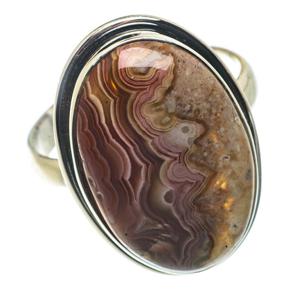 Crazy Lace Agate Rings handcrafted by Ana Silver Co - RING66845