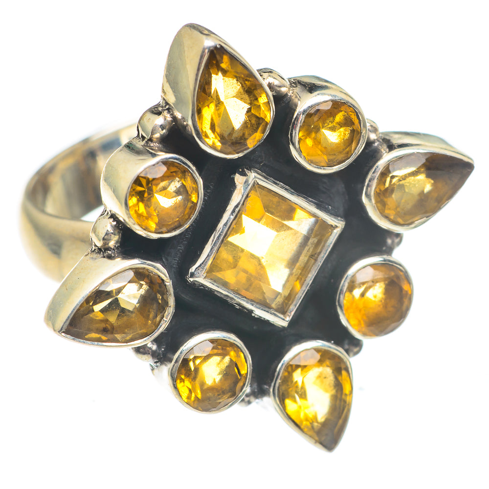 Citrine Rings handcrafted by Ana Silver Co - RING66869