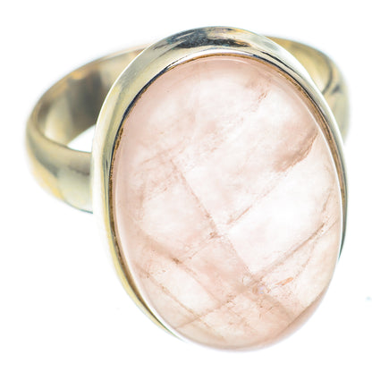 Rose Quartz Rings handcrafted by Ana Silver Co - RING66872
