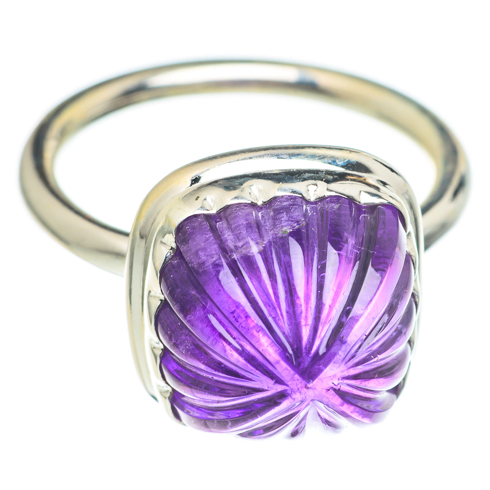Amethyst Stalactite Rings handcrafted by Ana Silver Co - RING66876