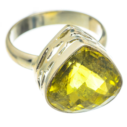 Olive Quartz Rings handcrafted by Ana Silver Co - RING66886