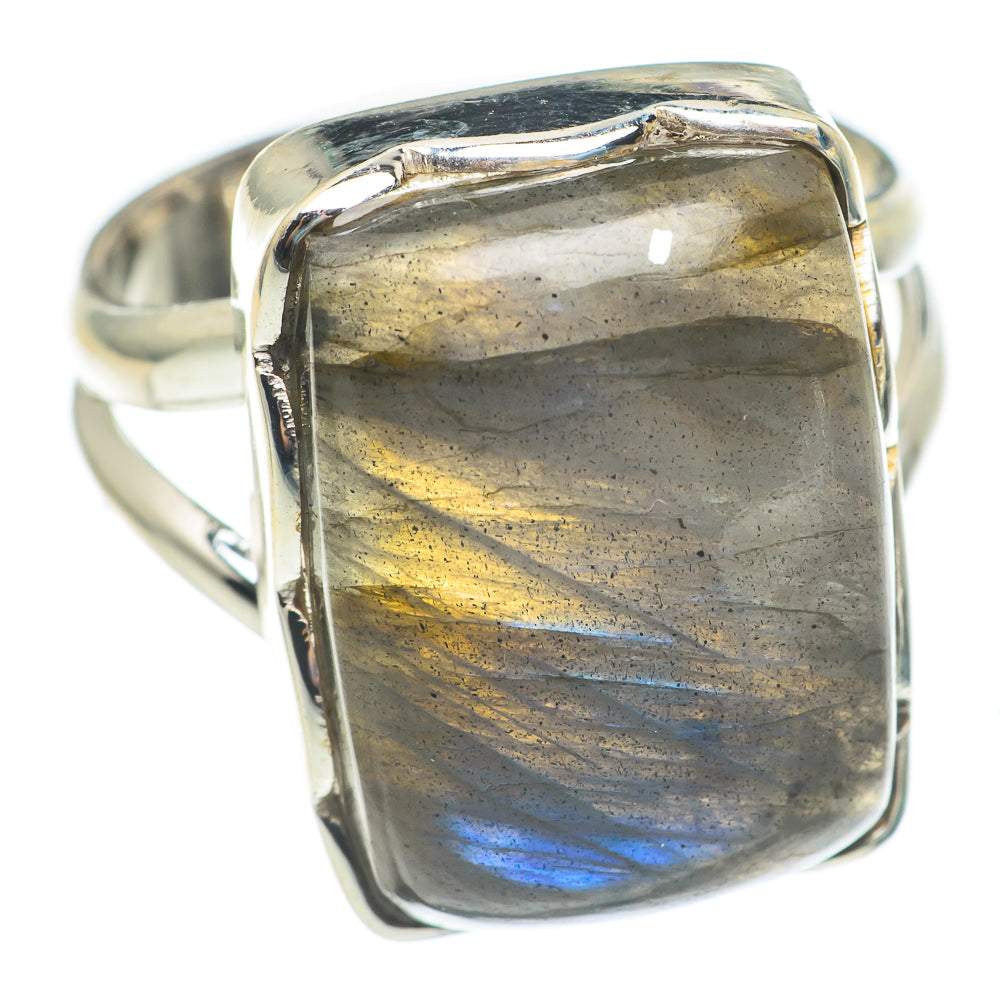 Labradorite Rings handcrafted by Ana Silver Co - RING66887