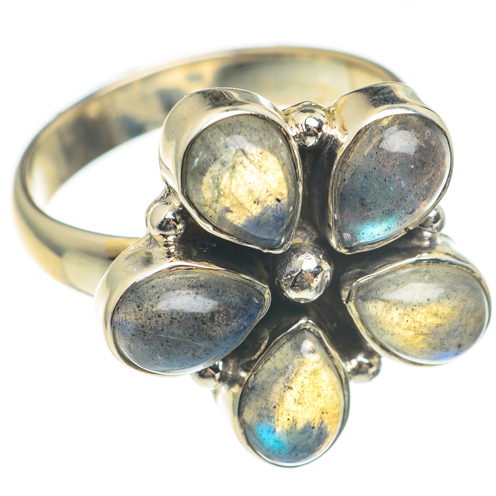 Labradorite Rings handcrafted by Ana Silver Co - RING66891
