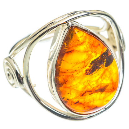Baltic Amber Rings handcrafted by Ana Silver Co - RING66897