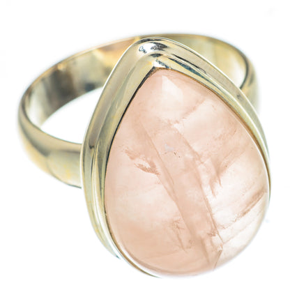 Rose Quartz Rings handcrafted by Ana Silver Co - RING66899