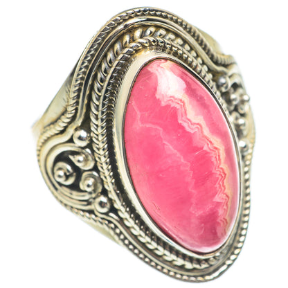 Rhodochrosite Rings handcrafted by Ana Silver Co - RING66900