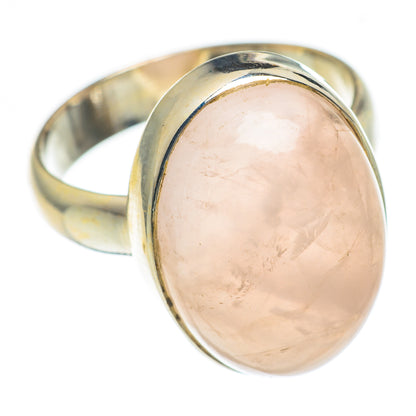 Rose Quartz Rings handcrafted by Ana Silver Co - RING66901