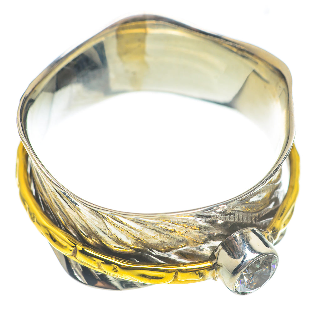 White Quartz Copper Rings handcrafted by Ana Silver Co - RING66906