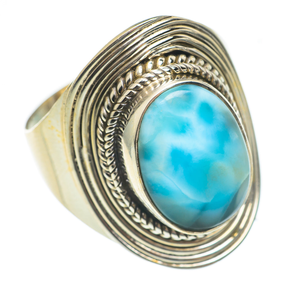 Larimar Rings handcrafted by Ana Silver Co - RING66917