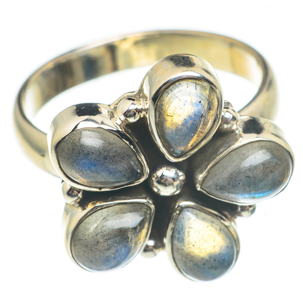 Labradorite Rings handcrafted by Ana Silver Co - RING66918