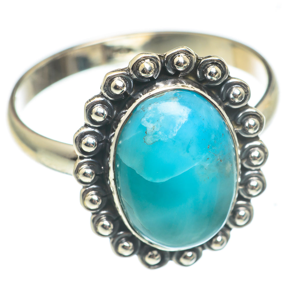 Larimar Rings handcrafted by Ana Silver Co - RING66919