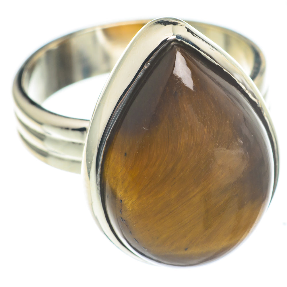 Tiger Eye Rings handcrafted by Ana Silver Co - RING66923
