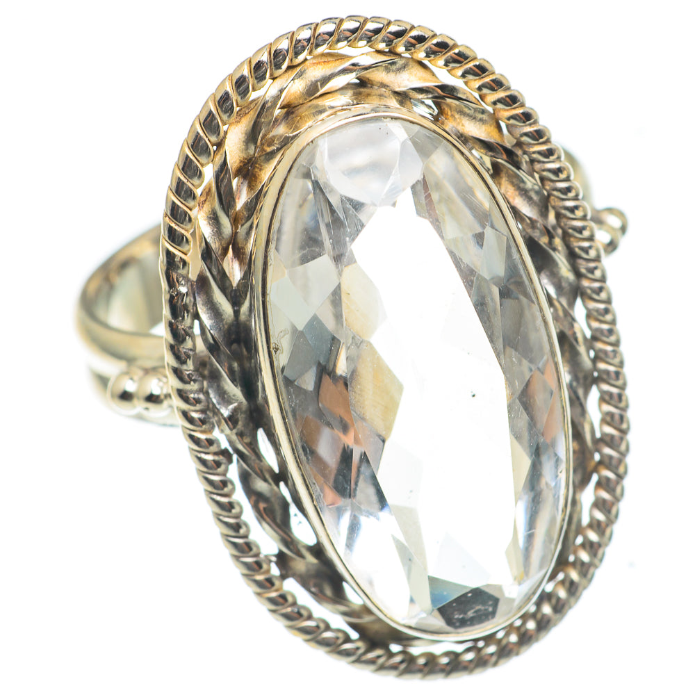 White Quartz Rings handcrafted by Ana Silver Co - RING66937