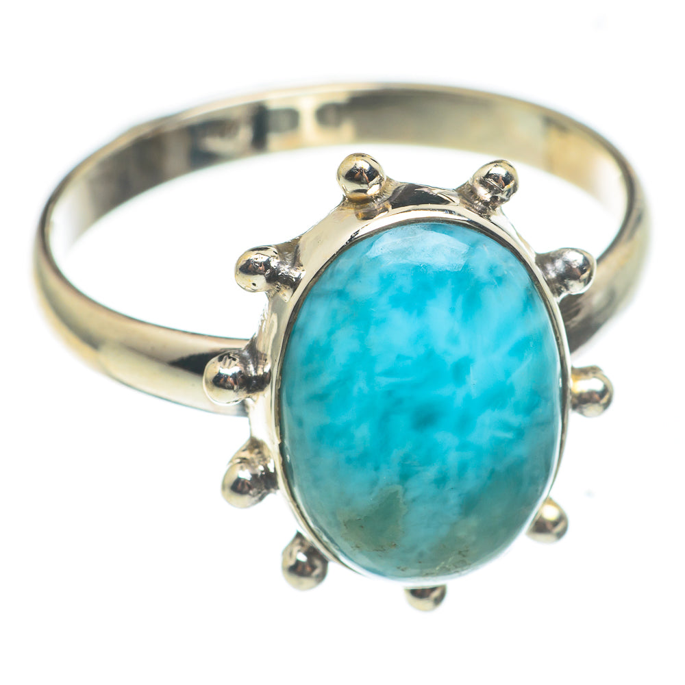 Larimar Rings handcrafted by Ana Silver Co - RING66939