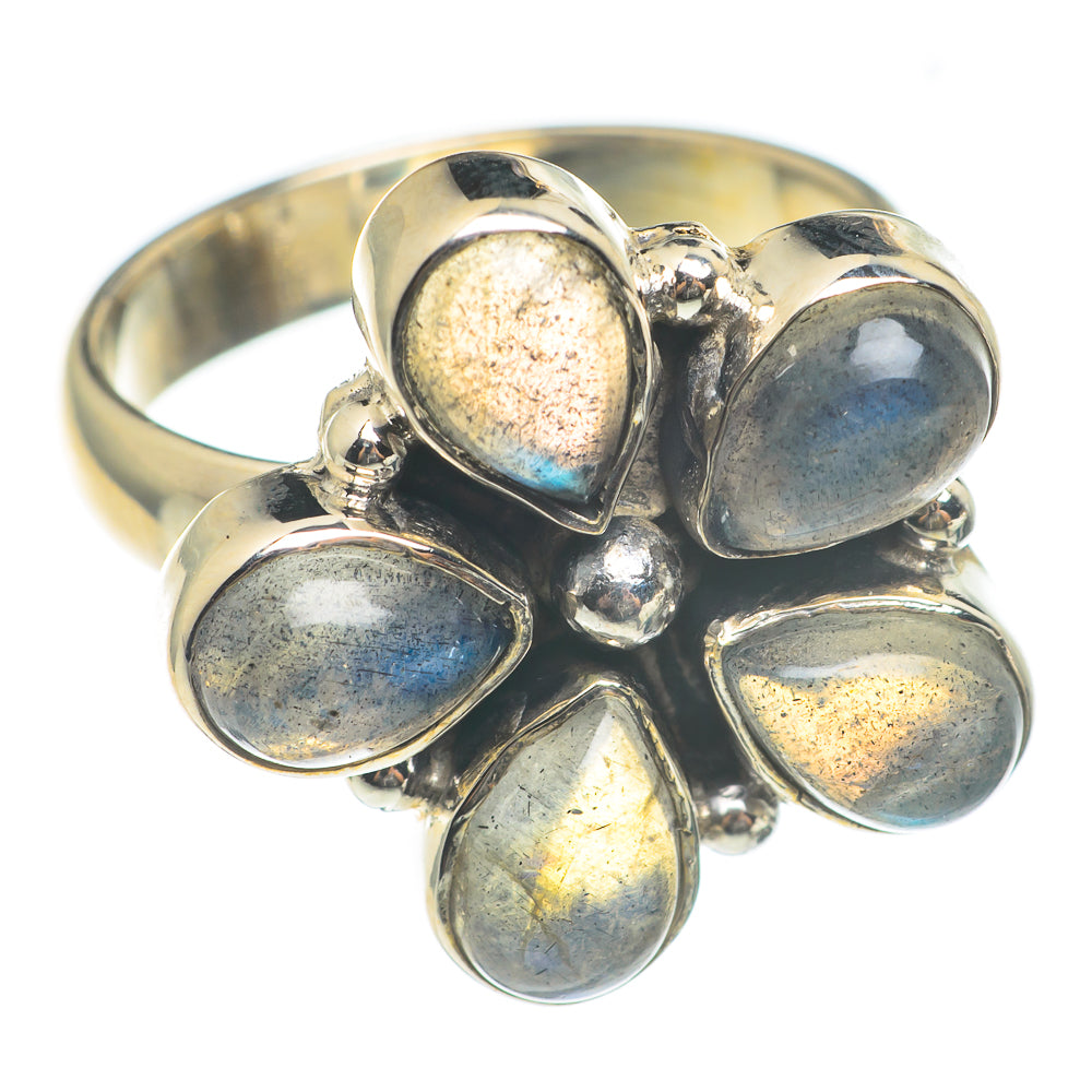 Labradorite Rings handcrafted by Ana Silver Co - RING66940