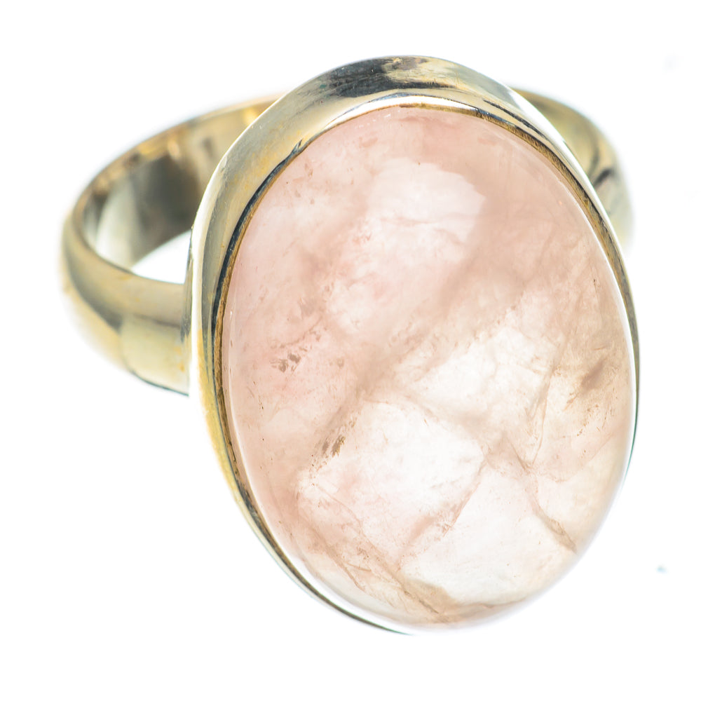 Rose Quartz Rings handcrafted by Ana Silver Co - RING66951