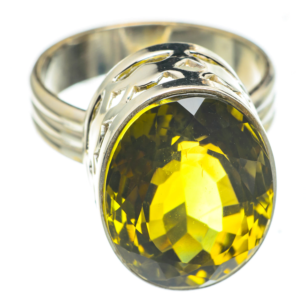 Olive Quartz Rings handcrafted by Ana Silver Co - RING66961