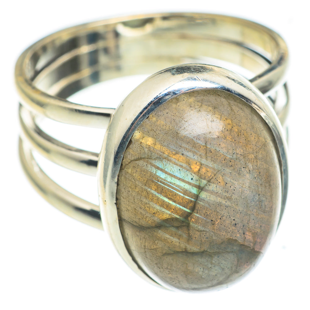 Labradorite Rings handcrafted by Ana Silver Co - RING66965