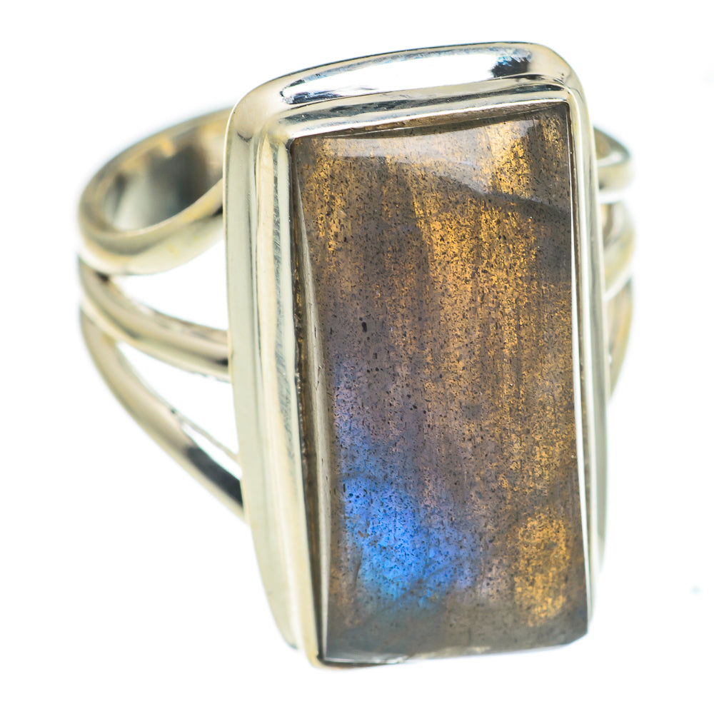 Labradorite Rings handcrafted by Ana Silver Co - RING66968