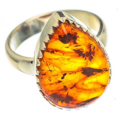 Baltic Amber Rings handcrafted by Ana Silver Co - RING66974