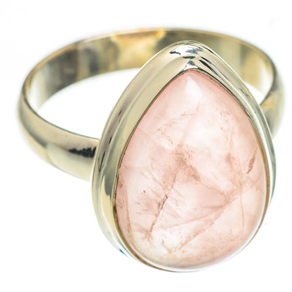 Rose Quartz Rings handcrafted by Ana Silver Co - RING66975