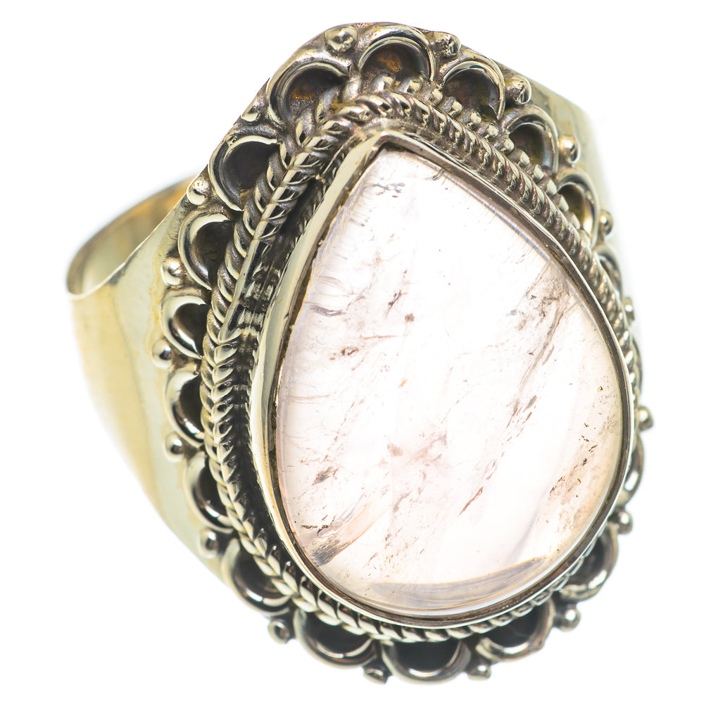 Rose Quartz Rings handcrafted by Ana Silver Co - RING66977