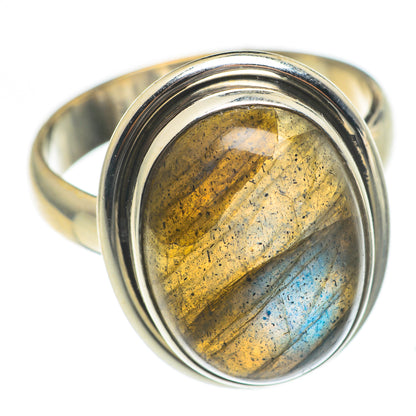Labradorite Rings handcrafted by Ana Silver Co - RING66988
