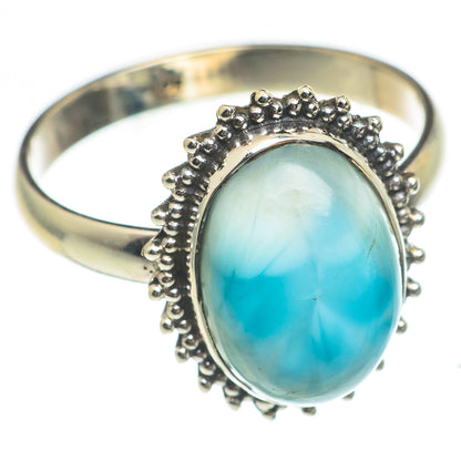 Larimar Rings handcrafted by Ana Silver Co - RING66989