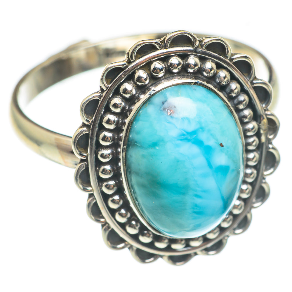 Larimar Rings handcrafted by Ana Silver Co - RING66991