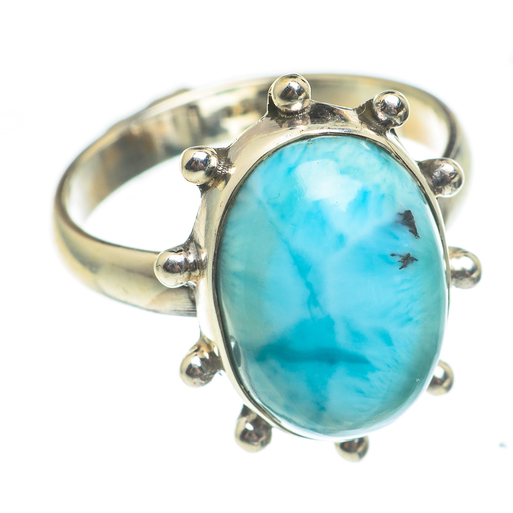 Larimar Rings handcrafted by Ana Silver Co - RING66992