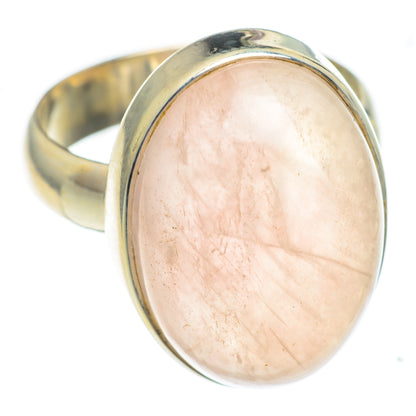 Rose Quartz Rings handcrafted by Ana Silver Co - RING66999