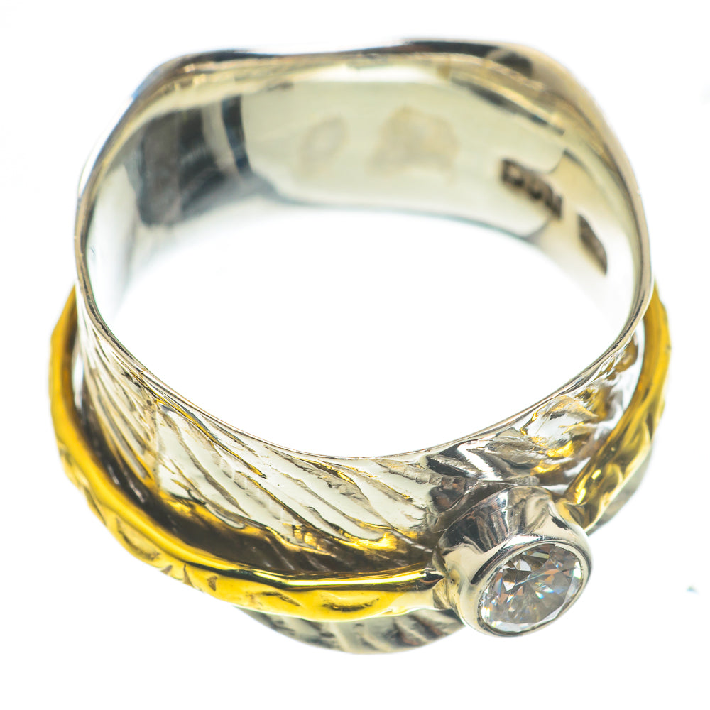 White Quartz Copper Rings handcrafted by Ana Silver Co - RING67002