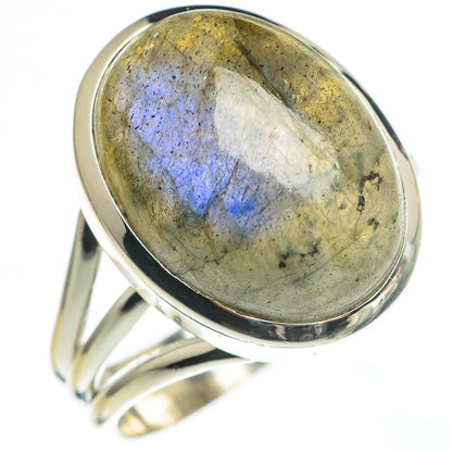 Labradorite Rings handcrafted by Ana Silver Co - RING67008