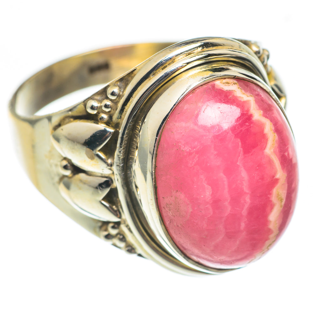 Rhodochrosite Rings handcrafted by Ana Silver Co - RING67015