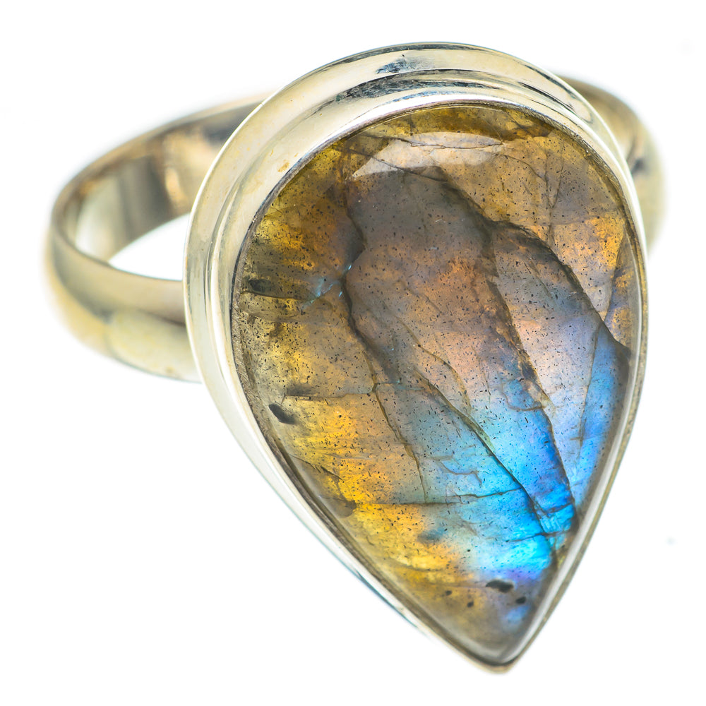 Labradorite Rings handcrafted by Ana Silver Co - RING67029