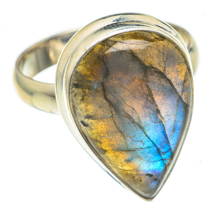 Labradorite Rings handcrafted by Ana Silver Co - RING67029