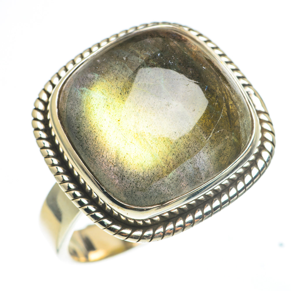 Labradorite Rings handcrafted by Ana Silver Co - RING67034