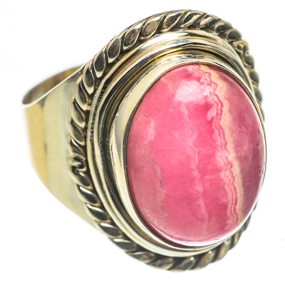 Rhodochrosite Rings handcrafted by Ana Silver Co - RING67037