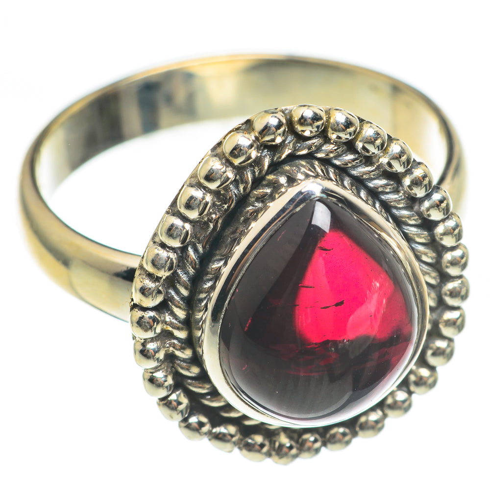 Garnet Rings handcrafted by Ana Silver Co - RING67039