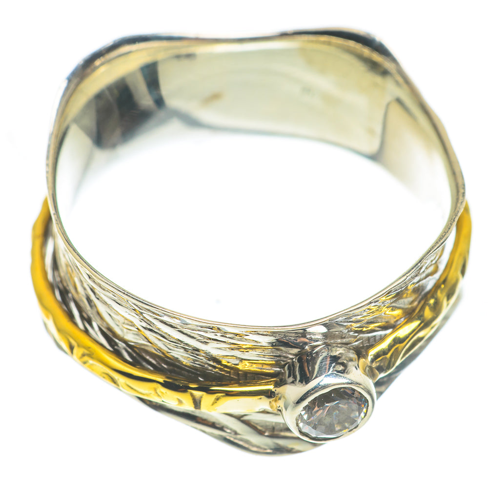 White Quartz Copper Rings handcrafted by Ana Silver Co - RING67042