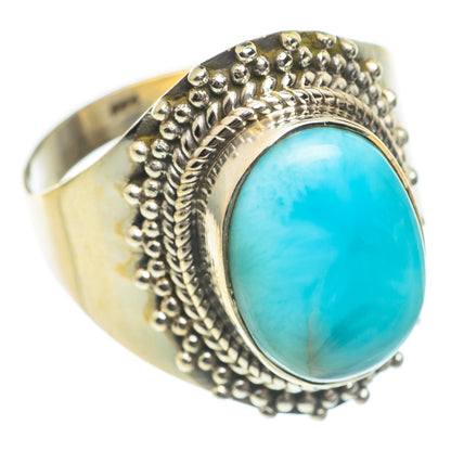 Larimar Rings handcrafted by Ana Silver Co - RING67046