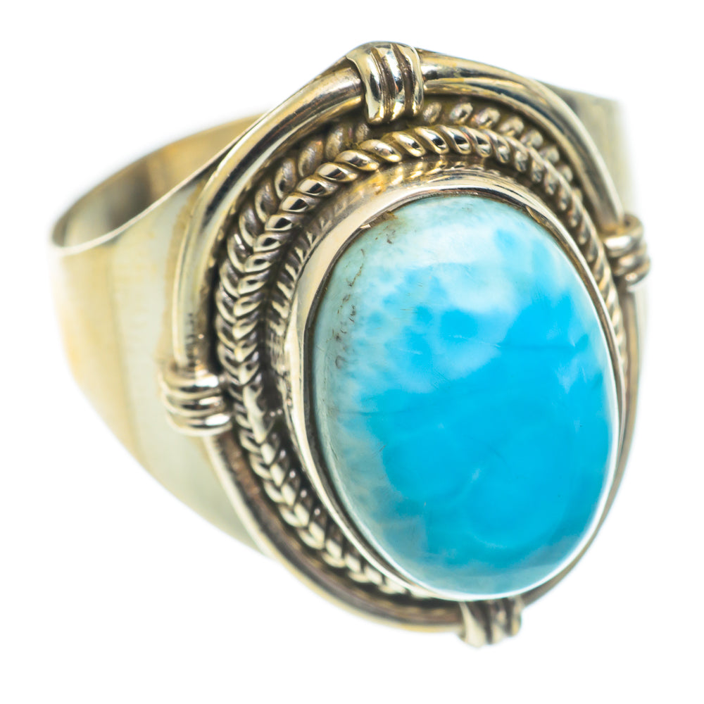 Larimar Rings handcrafted by Ana Silver Co - RING67050