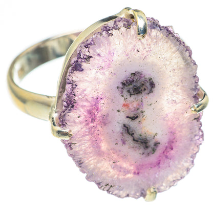 Amethyst Stalactite Rings handcrafted by Ana Silver Co - RING67059