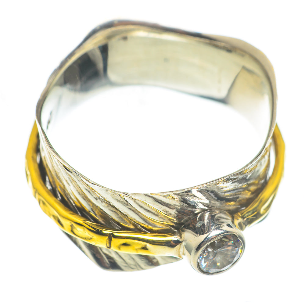 White Quartz Copper Rings handcrafted by Ana Silver Co - RING67060