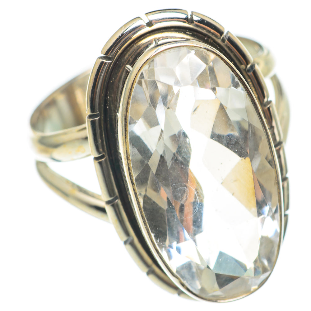 White Quartz Rings handcrafted by Ana Silver Co - RING67062