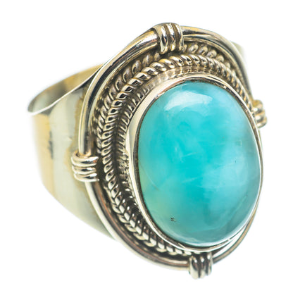 Larimar Rings handcrafted by Ana Silver Co - RING67064