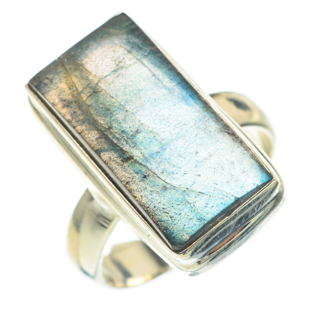 Labradorite Rings handcrafted by Ana Silver Co - RING67065