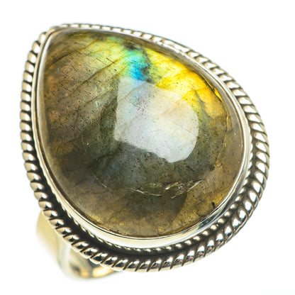 Labradorite Rings handcrafted by Ana Silver Co - RING67071