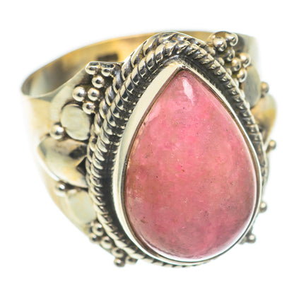 Rhodochrosite Rings handcrafted by Ana Silver Co - RING67072